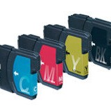 Brother LC-1100 multipack (zwart + 3 kleuren)