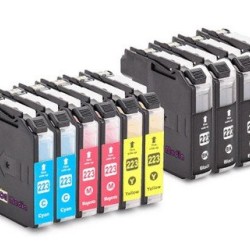 Brother LC-223 voordeelpakket (10 cartridges) Brother LC-223 voordeelpakket (10 cartridges)