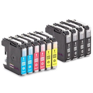 Brother LC-223 voordeelpakket (10 cartridges) Brother LC-223 voordeelpakket (10 cartridges)