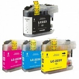 Brother LC-223 set (4 kleuren) Brother LC-223 set (4 kleuren)
