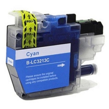 Brother LC-3213C (cyaan) compatibele cartridge
