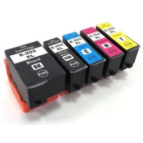 Epson 202XL-serie compatible (5 cartridges) Epson 202XL-serie compatible (5 cartridges)